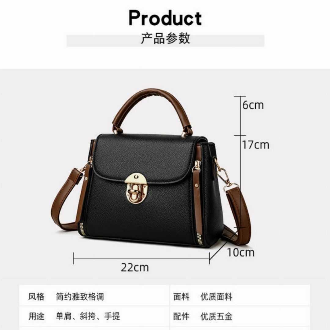Fashion,Shoulder,For,Women,Ladies,Crossbody,Hand,Bags,Luxury,Purses,And,Handbags,New(Black),Code : 188