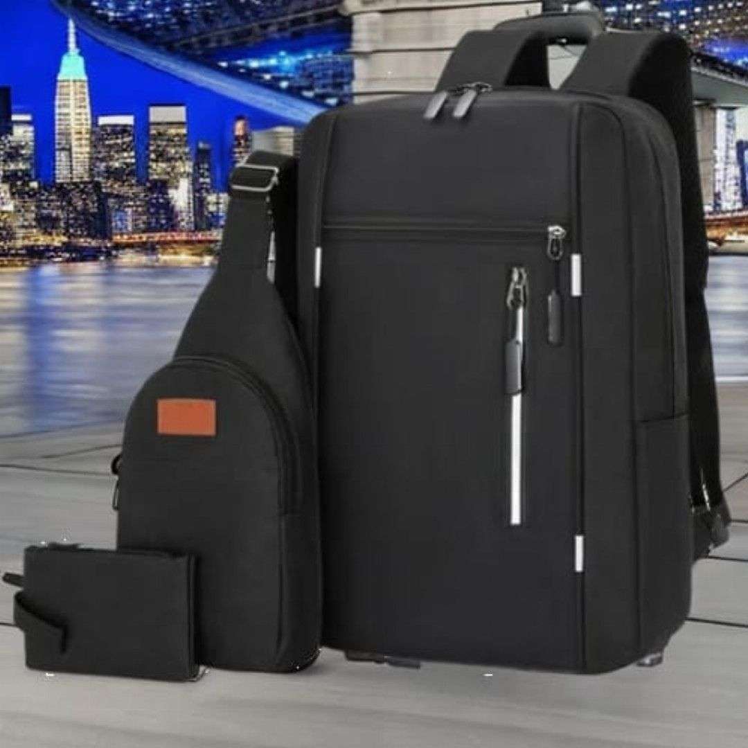 3,Pics,Bag,Combo,Pack(Black),Code,:,166