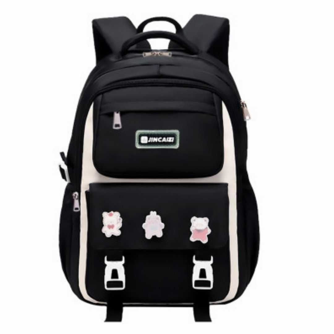 Kids,Backpack,Children,School,Bags,Waterproof,Primary,Schoolbag,Book,Bag,(black)
